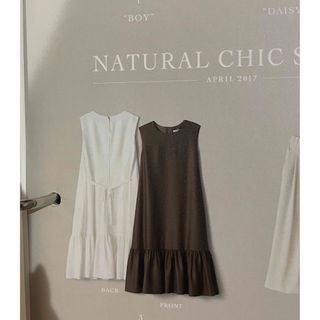 フォクシーニューヨーク(FOXEY NEW YORK)の最終価格　Foxey ♡ リネンフェイス　ワンピース(ひざ丈ワンピース)