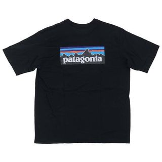 パタゴニア(patagonia)の値下中❗美品Patagoniaパタゴニアロゴポケット半袖TシャツL ブラック黒(Tシャツ/カットソー(半袖/袖なし))