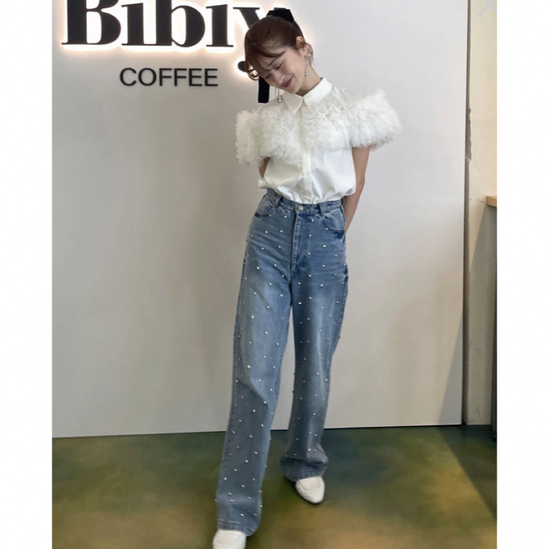 Bibiy. BIBIY. JEWEL DENIM レディースのパンツ(デニム/ジーンズ)の商品写真