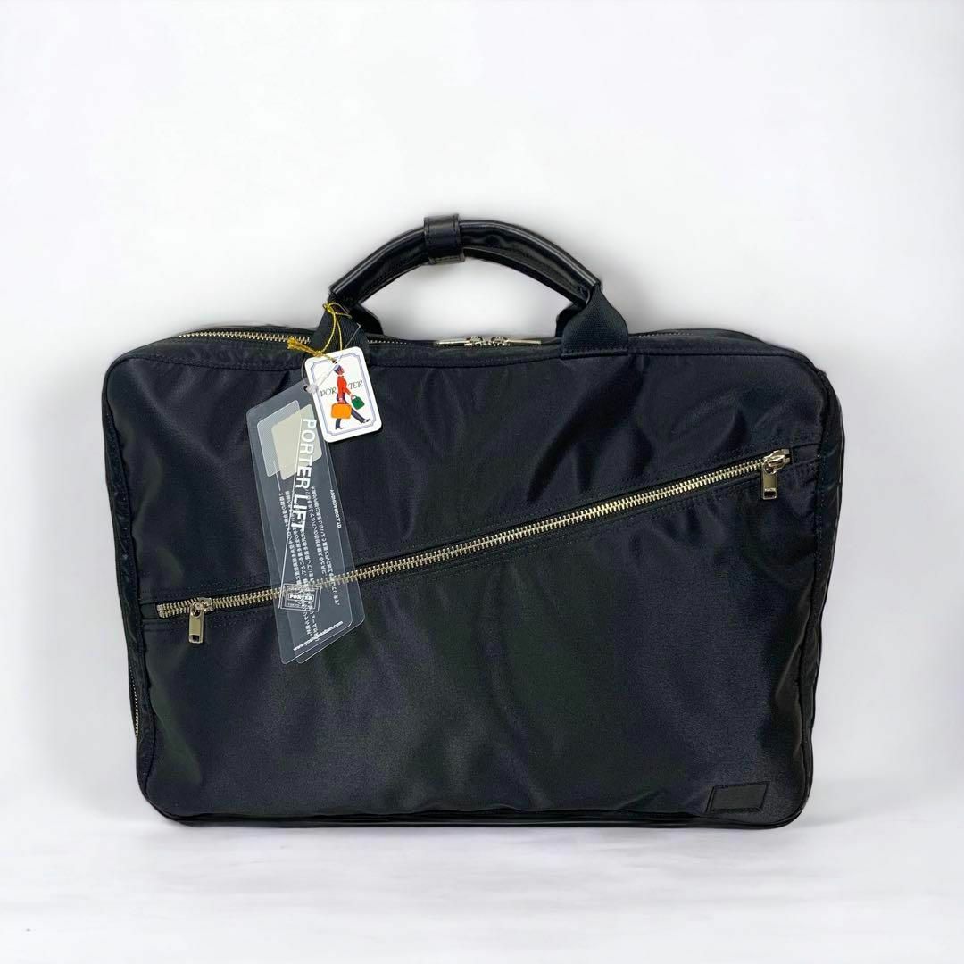 未使用 タグ付き PORTER LIFT リフト 3WAY BRIEFCASE