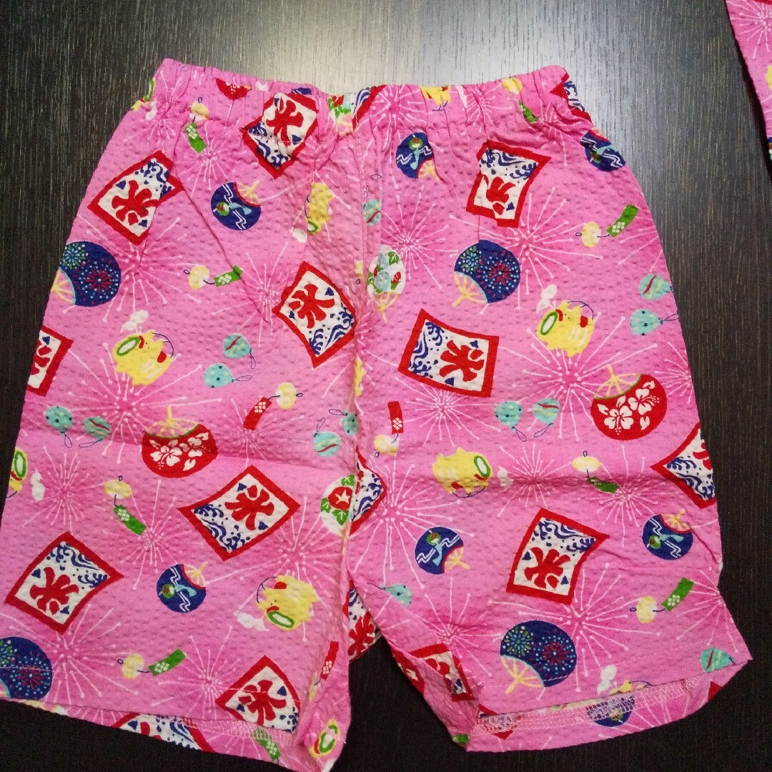 女の子甚平size95 キッズ/ベビー/マタニティのキッズ服女の子用(90cm~)(甚平/浴衣)の商品写真