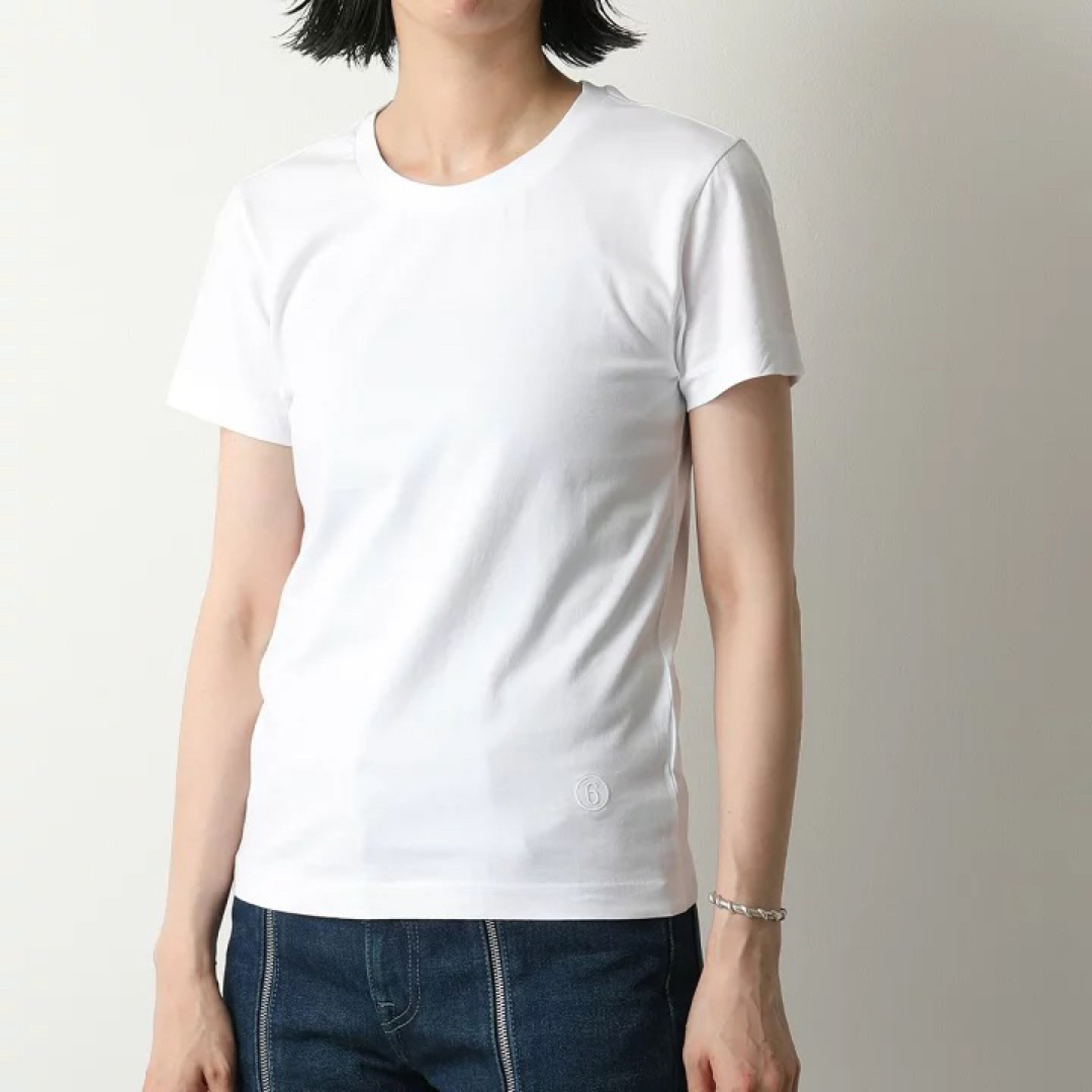 mm6 メゾンマルジェラ MAISON MARGIELA パックT Tシャツ　白