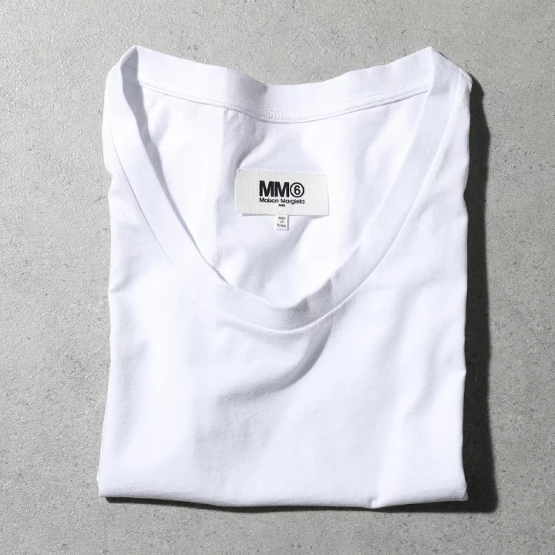 mm6 メゾンマルジェラ MAISON MARGIELA パックT Tシャツ　白