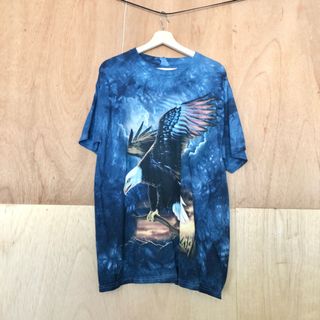 ギルタン(GILDAN)の GILDAN / Tシャツ タイダイ コットン イーグル デザイン古着 (Tシャツ/カットソー(半袖/袖なし))