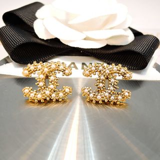 定番入荷 A808ピアス ヴィンテージ ヴィンテージ シャネルCHANEL