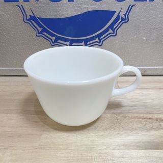 パイレックス(Pyrex)の【美品！】USA オールドパイレックス ホワイト コーヒーカップ スープカップ(グラス/カップ)