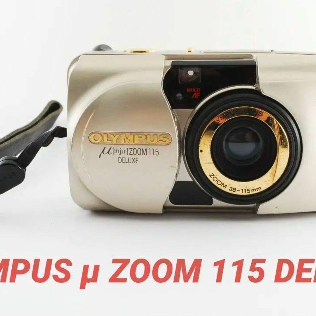 完動品 海外版 mju OLYMPUS μ ZOOM 115 DELUXE-