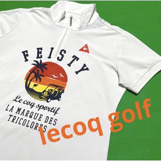 ルコックスポルティフ(le coq sportif)のルコックゴルフ　ハイネックハーフジップシャツ　L(ウエア)