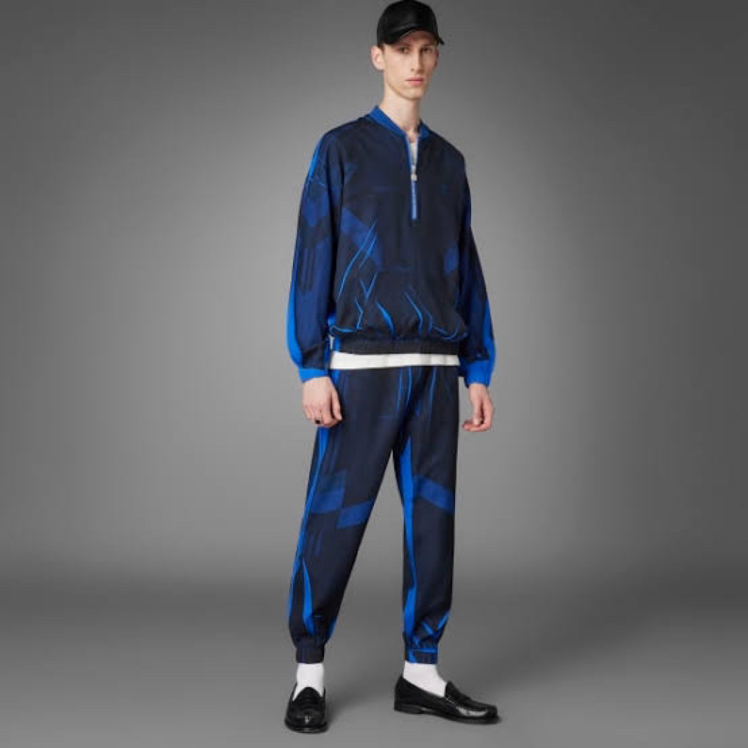 【新品】adidas BLUE VERSION ハーフジップトラックジャケット