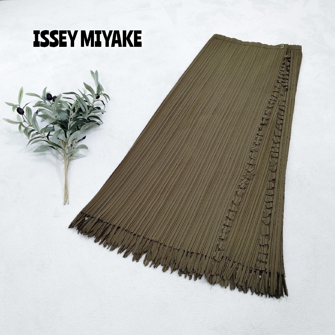 ☆ISSEY MIYAKE プリーツプリーズ☆プリーツ スカート 超音波レース ...