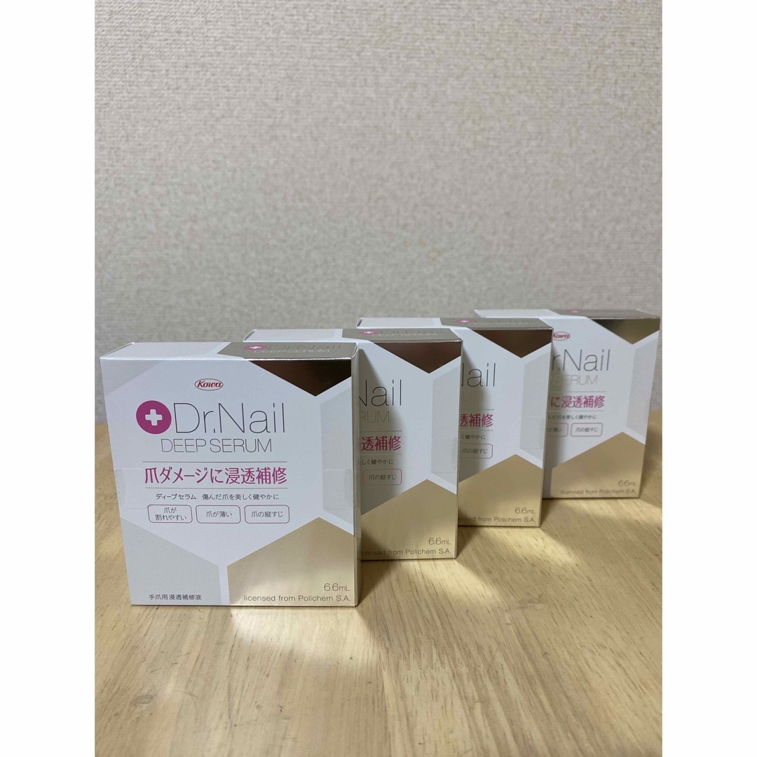 即決⭐︎新品⭐︎ドクターネイル ディープセラム6.6ml ×4個セット 即決⭐︎新品⭐︎ドクターネイル ディープセラム6.6ml ×4個セット
