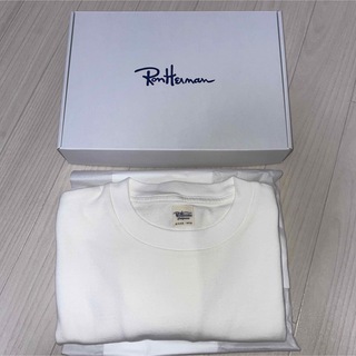 ロンハーマン(Ron Herman)の新品未使用　ロンハーマン　半袖　Tシャツ　オフホワイト(Tシャツ/カットソー(半袖/袖なし))