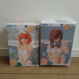 セガ(SEGA)の五等分の花嫁 ちょこのせ プレミアムフィギュア 中野三玖＆中野四葉2点セット(アニメ/ゲーム)