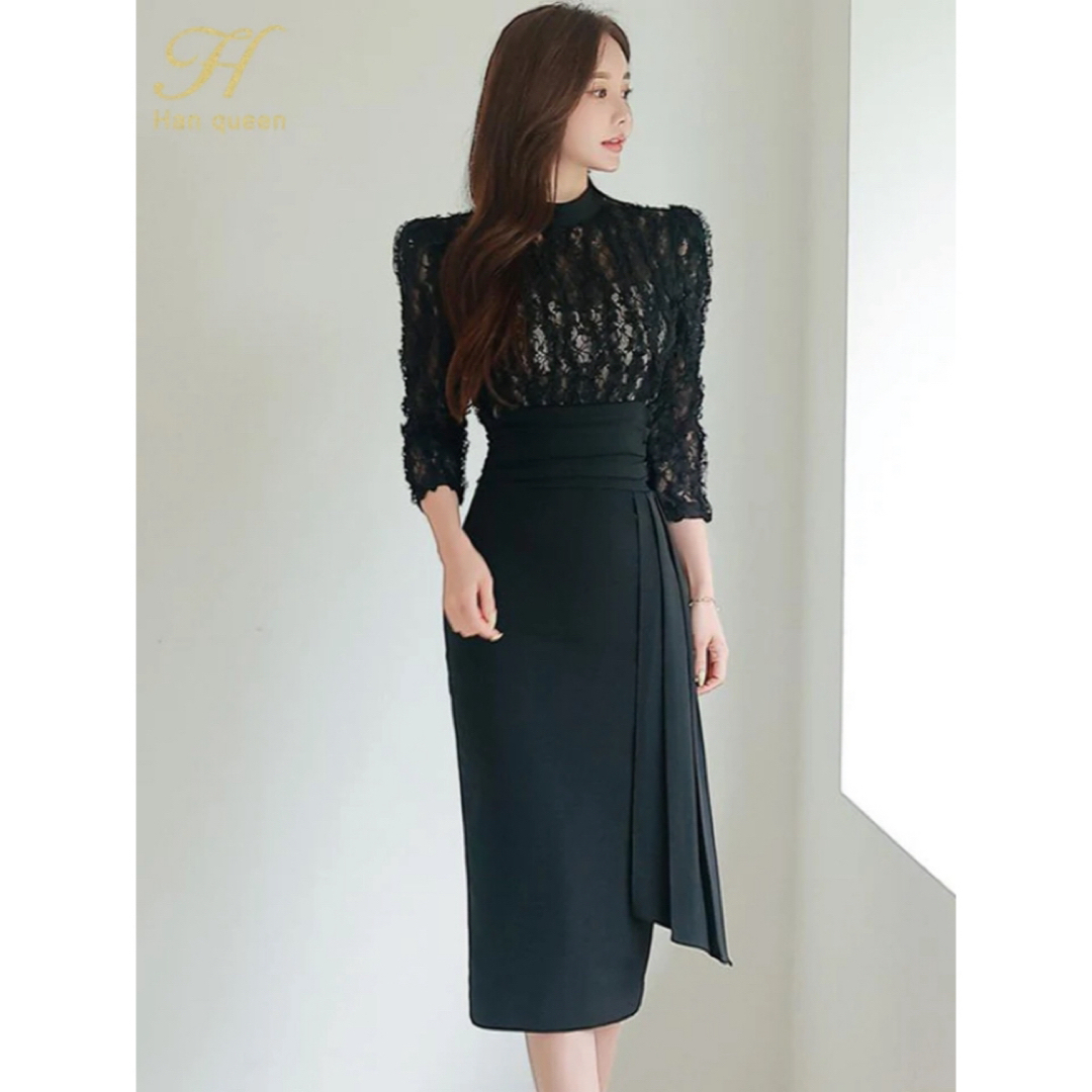 ワンピース レディースのフォーマル/ドレス(ミディアムドレス)の商品写真