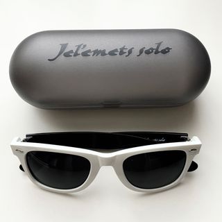 ジェレメッツソロ(Jel'emets solo)のJel'emets solo  ジェレメッツソロ　サングラス　白フレーム(サングラス/メガネ)