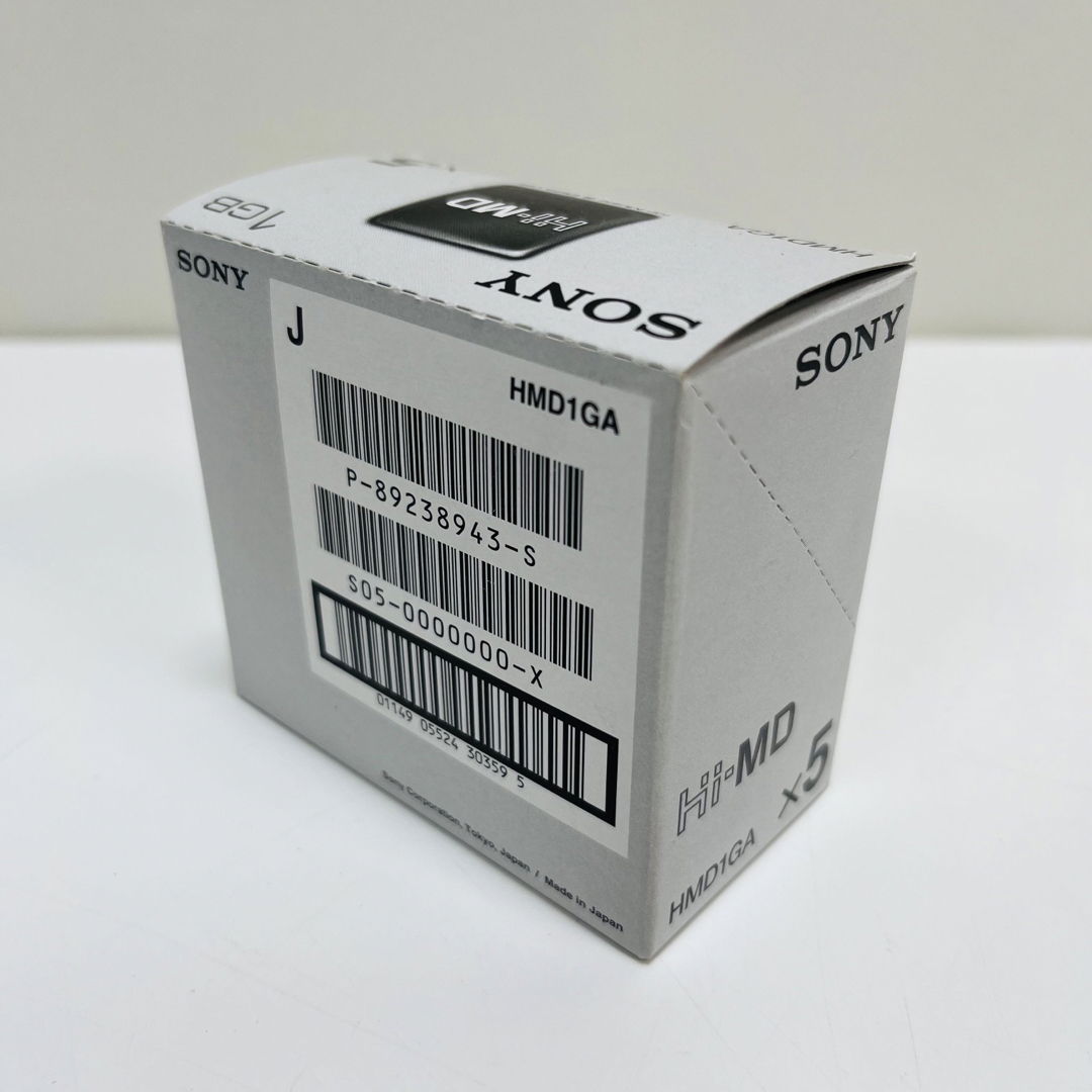 週末値下げ！☆新品・未使用☆SONY Hi-MDカセット HMD1GA