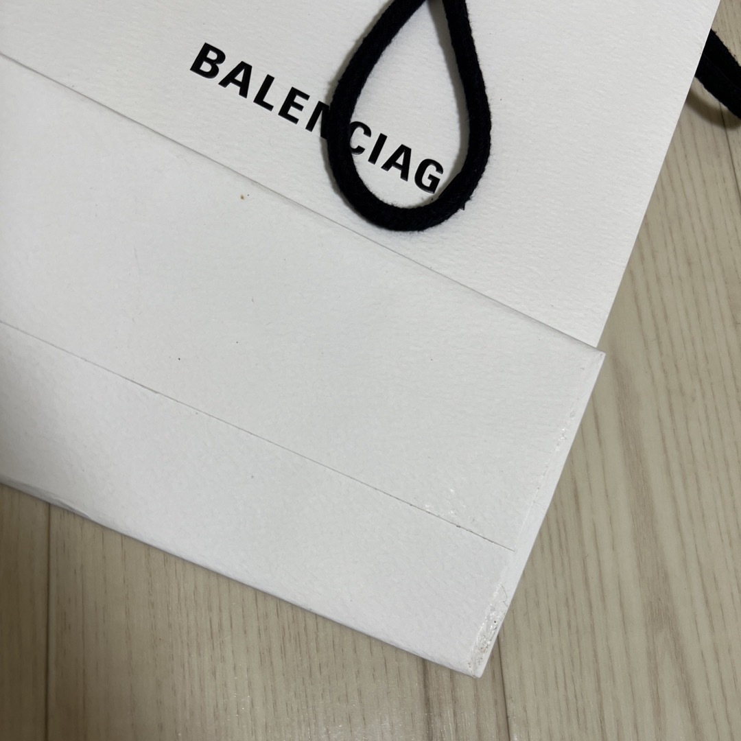 バレンシアガ　BALENCIAGA ショッパー　ミニ財布用　箱　ブランド レディースのバッグ(ショップ袋)の商品写真