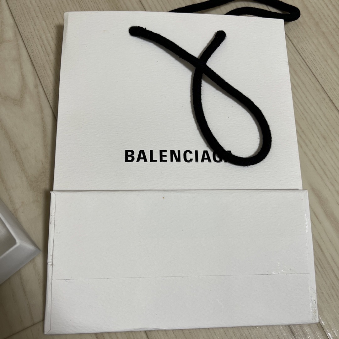 バレンシアガ　BALENCIAGA ショッパー　ミニ財布用　箱　ブランド レディースのバッグ(ショップ袋)の商品写真