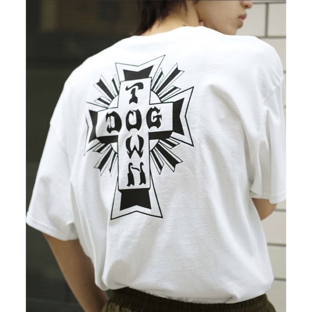 DOG TOWN(ドッグタウン)の完売CROSS LOGO S/S T-SHIRTS/ドッグタウンバックプリントT メンズのトップス(Tシャツ/カットソー(半袖/袖なし))の商品写真
