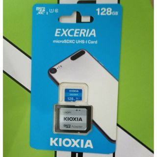 新品 送料無料 KIOXIA microSDXC マイクロ sdカード128GB(その他)