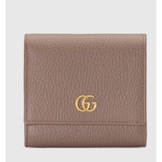 グッチ(Gucci)のGUCCI   二つ折り財布　レザー　本革(財布)