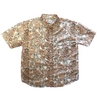 テンダーロイン(TENDERLOIN)の19SS テンダーロイン PE PRINT SHT ペイズリー 半袖 シャツ(シャツ)