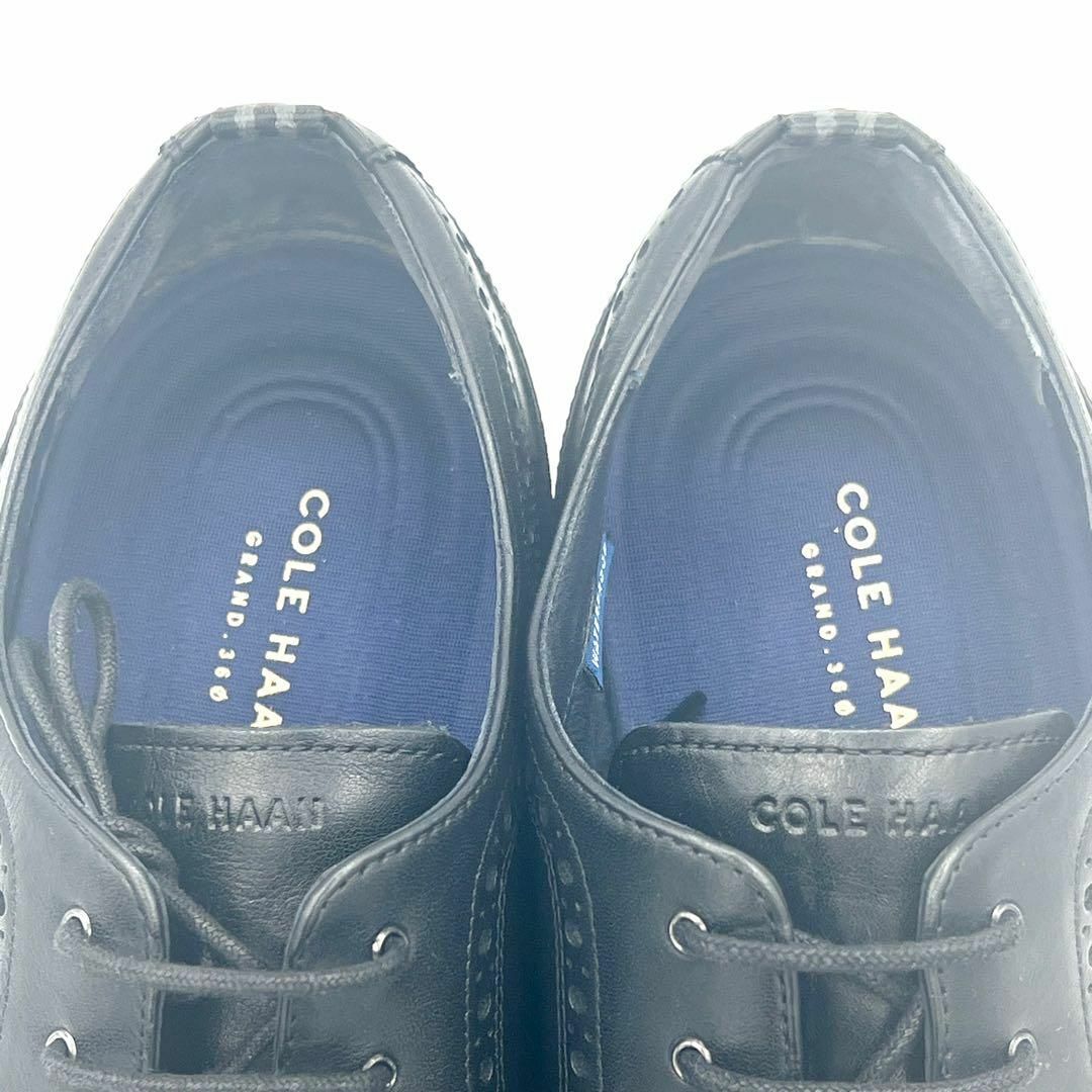 COLE HAAN C30625 黒 キャップオックスフォード 9M