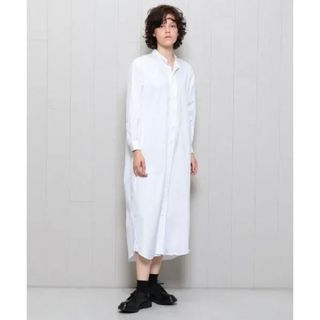 INDIVIDUALIZED SHIRTSリネンワイドシャツワンピース15(M)