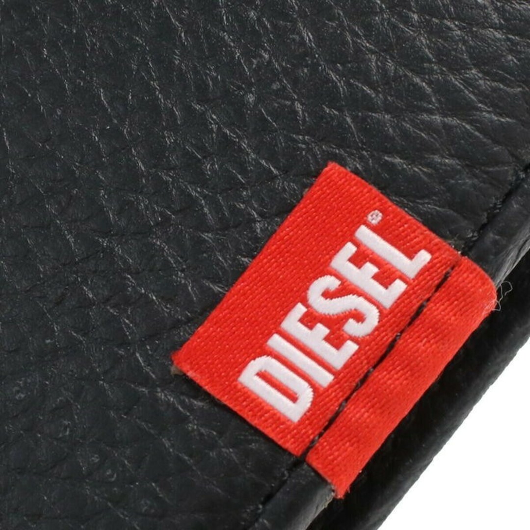 DIESEL(ディーゼル)のDIESEL 二つ折財布 X09358 PR013 T8013 ブラック メンズのファッション小物(折り財布)の商品写真