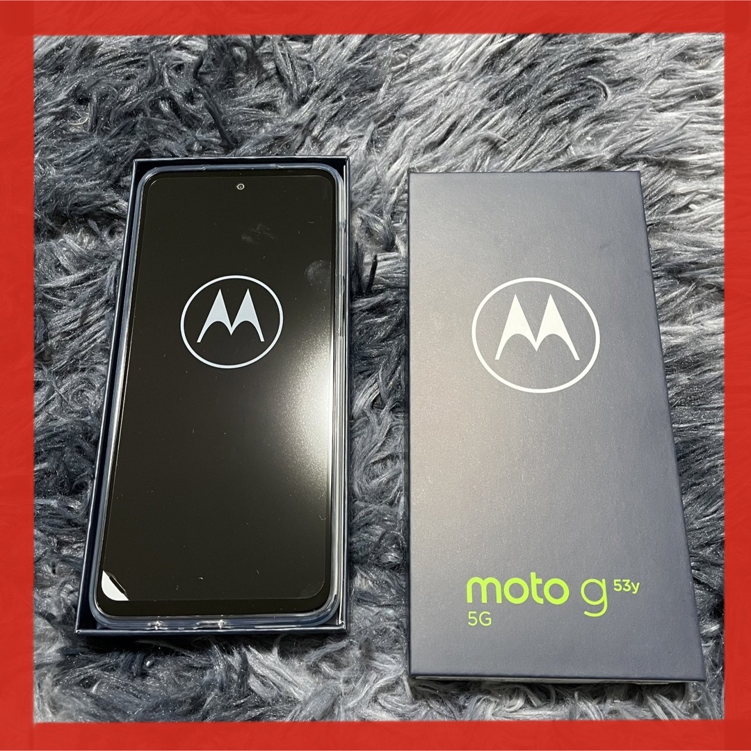 新品未使用☆motorola G53Y ブラック