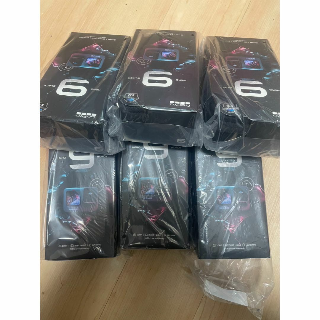 GOPRO9 未開封品6台セットの通販 by masa's shop｜ラクマ