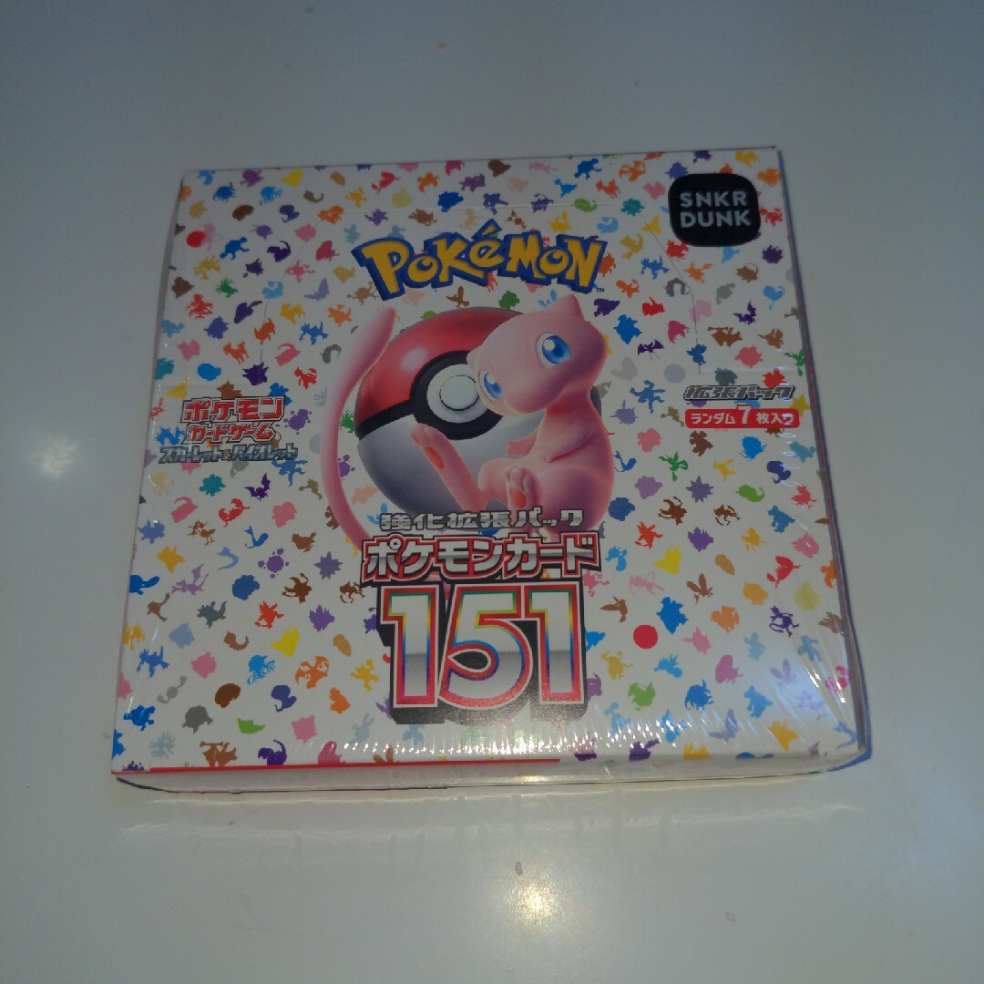 ポケモンカード151 ポケモン ポケカ ボックス シュリンク付き box