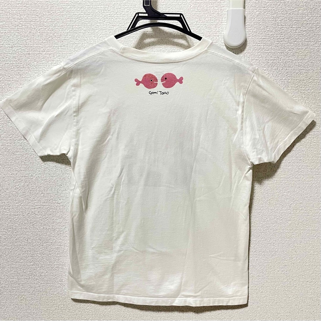 学研(ガッケン)の【五味太郎　きんぎょがにげた】保育士　Tシャツ　Sサイズ レディースのトップス(Tシャツ(半袖/袖なし))の商品写真