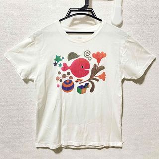 ガッケン(学研)の【五味太郎　きんぎょがにげた】保育士　Tシャツ　Sサイズ(Tシャツ(半袖/袖なし))