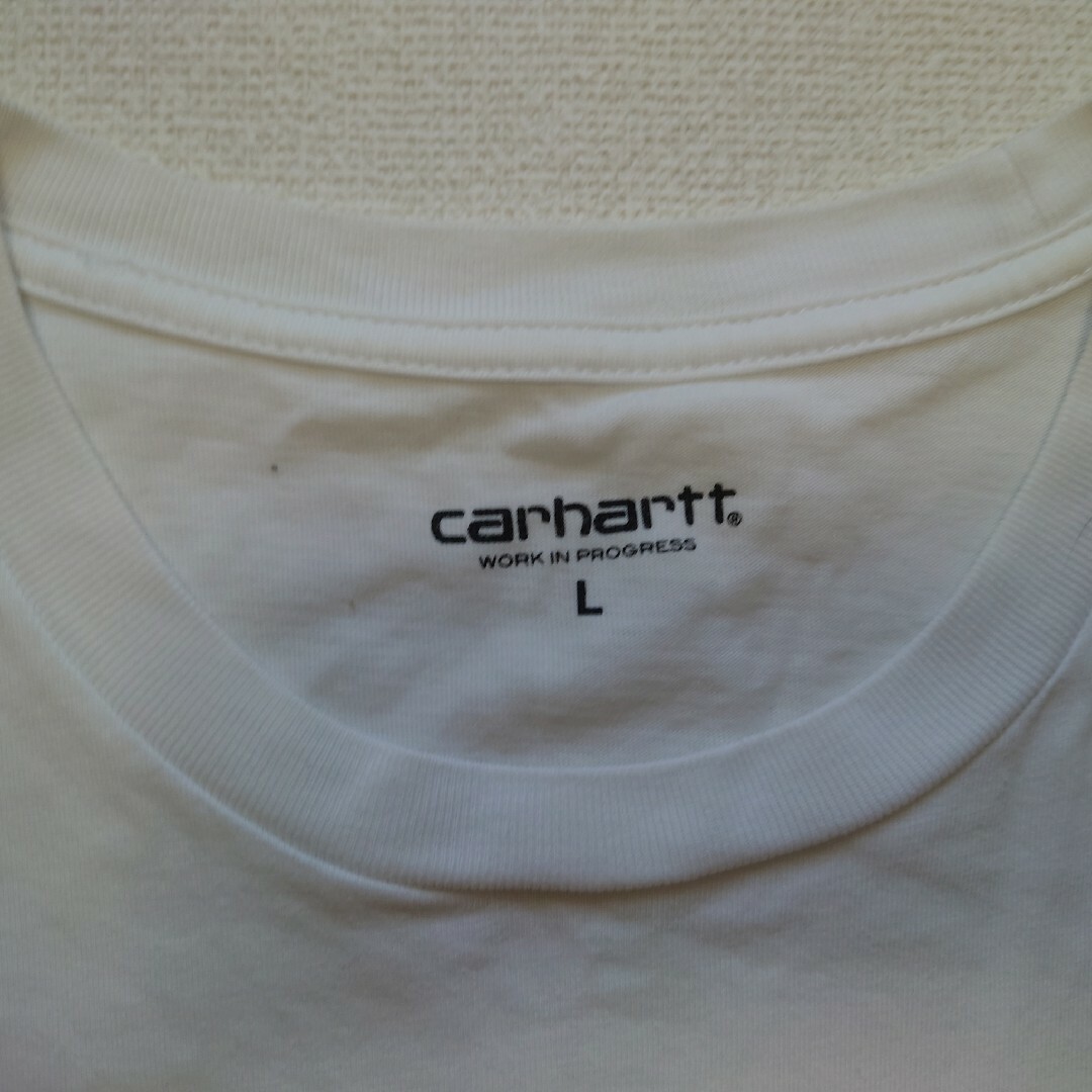 carhartt(カーハート)のカーハート　ロゴ　Tシャツ  L メンズのトップス(Tシャツ/カットソー(半袖/袖なし))の商品写真