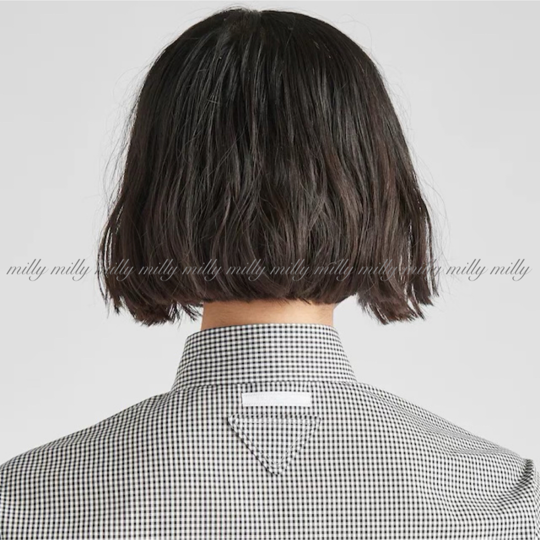 PRADA - ご成約済みです【PRADA】2022-23ギンガムチェックシャツ PRADA - ご成約済みです【PRADA】2022-23ギンガムチェックシャツ