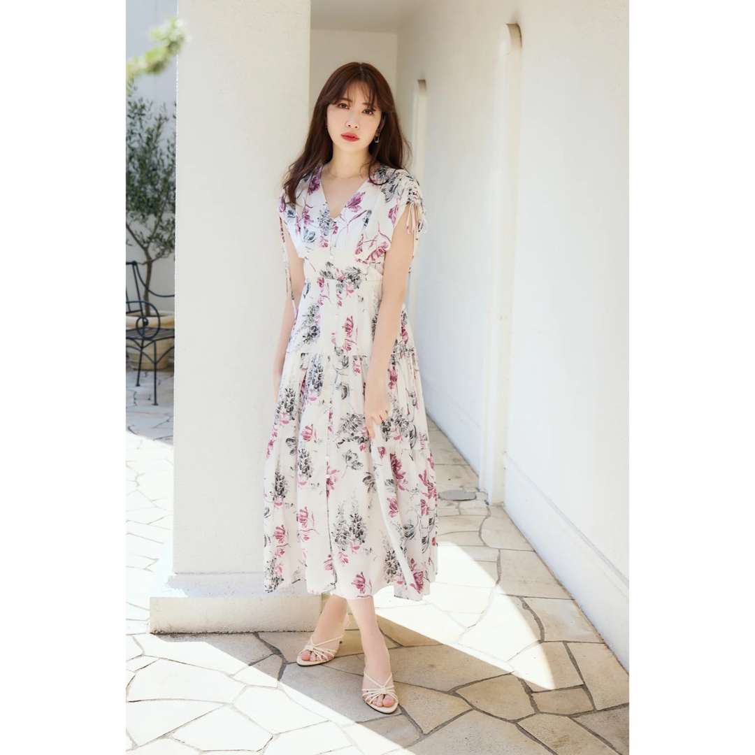 Her lip to(ハーリップトゥ)のあいす様専用　ハーリップトゥfull of love long dress   レディースのワンピース(ロングワンピース/マキシワンピース)の商品写真