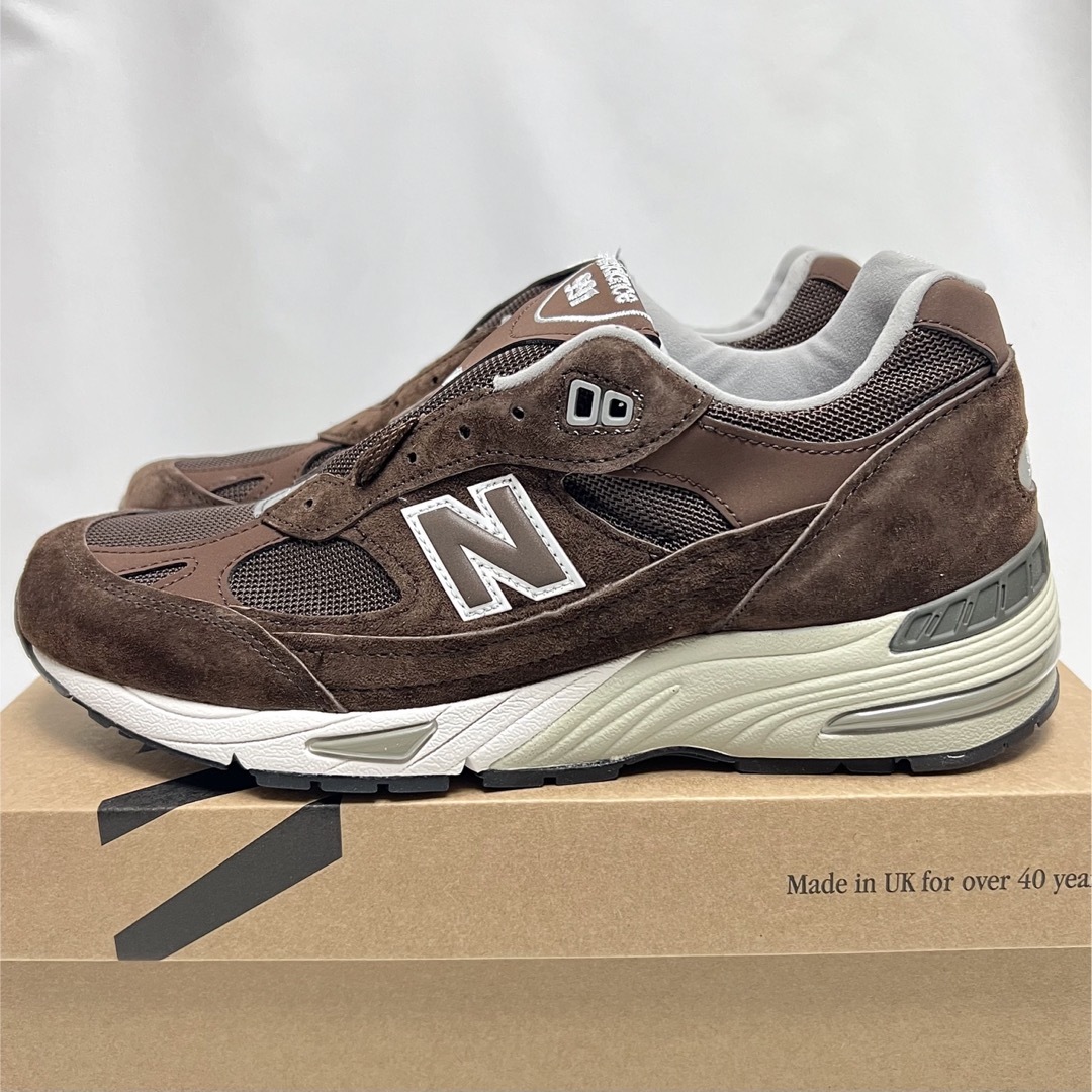 New Balance(ニューバランス)の28.5 新品 ニューバランス 英国製 991 NEWBALANCE ブラウン メンズの靴/シューズ(スニーカー)の商品写真