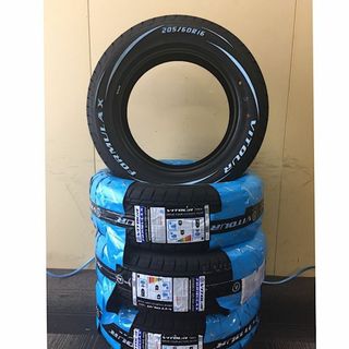 ブランド 新品 205/75R16 C ホワイトリボン タイヤ 4本セット 送料無料