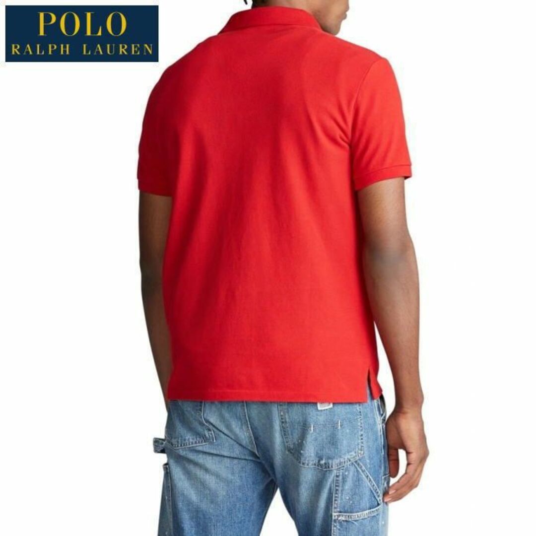 POLO RALPH LAUREN(ポロラルフローレン)の新品 正規 Ｍ ポロ ラルフローレン 星条旗 ビッグポニー USA ポロシャツ メンズのトップス(ポロシャツ)の商品写真