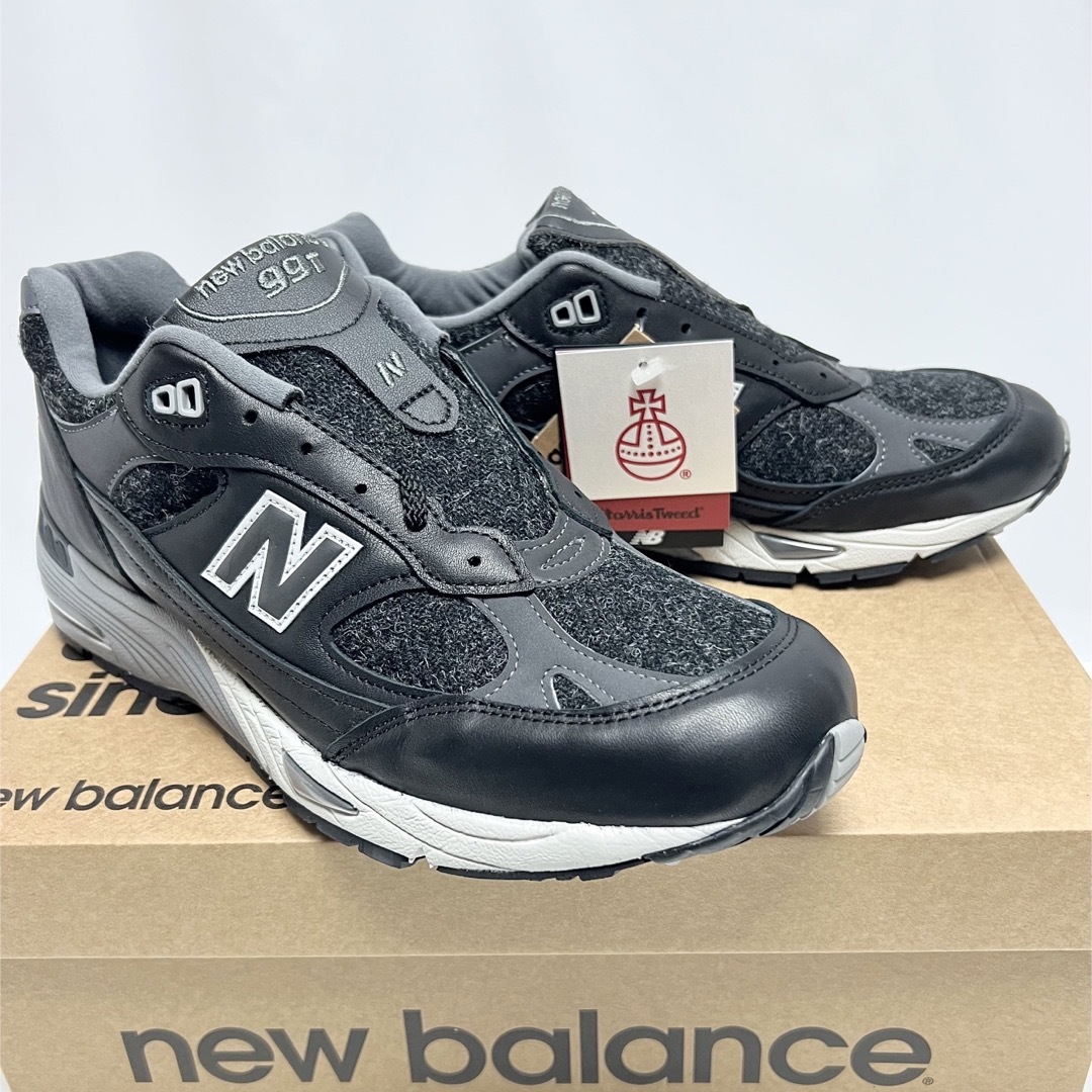 28cm 新品 ニューバランス 英国製 991 NEWBALANCE ブラック