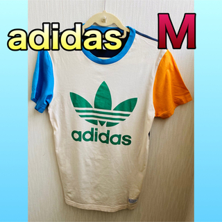 アディダス(adidas)のアディダスTシャツ Mサイズ(Tシャツ/カットソー(半袖/袖なし))