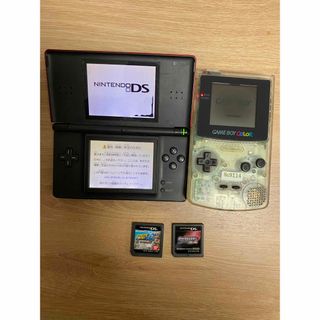 ゲームボーイ(ゲームボーイ)のゲームボーイカラー　DS ソフト　セット(携帯用ゲーム機本体)