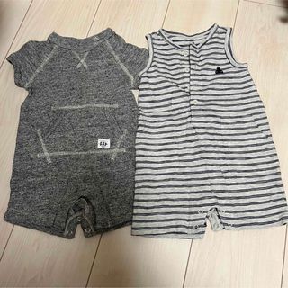 ベビーギャップ(babyGAP)のGAP 夏物　ロンパース　2点セット(ロンパース)