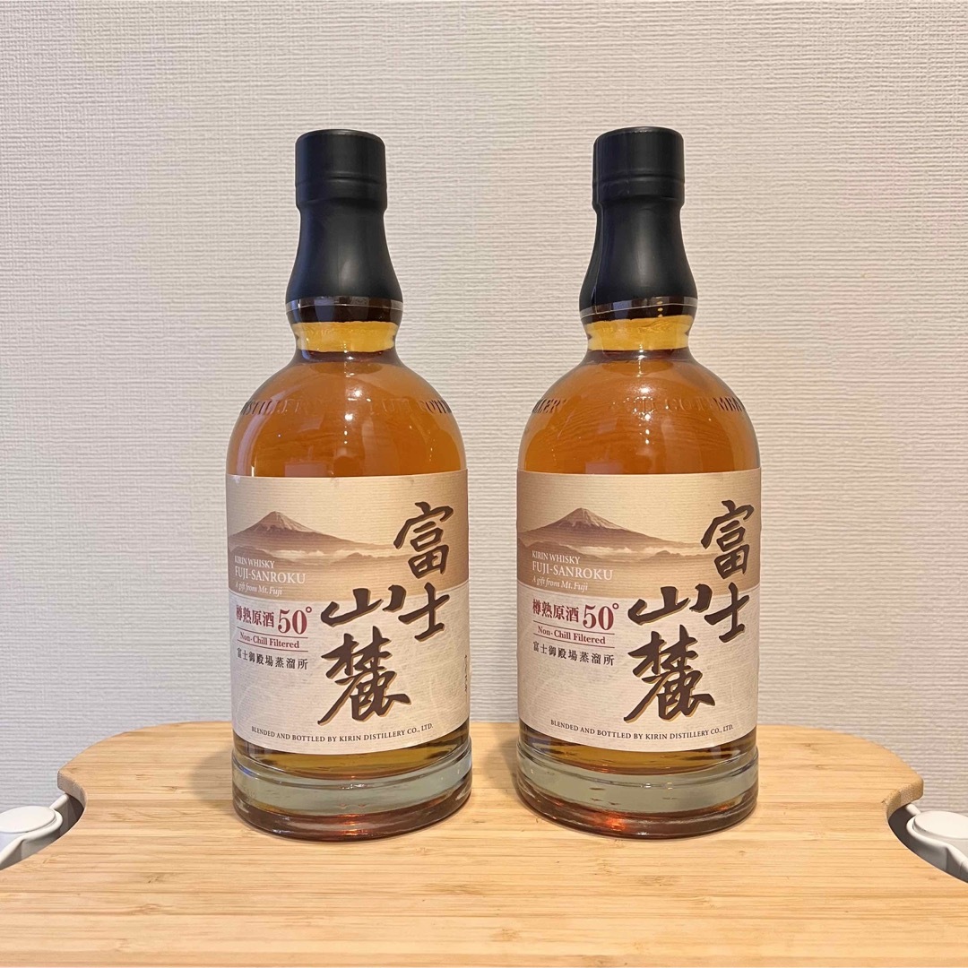 キリン キリンウイスキー 富士山麓 樽熟原酒 50% 700ml 2本の通販 by 7777Shop@原則メッセージ無し｜キリンならラクマ