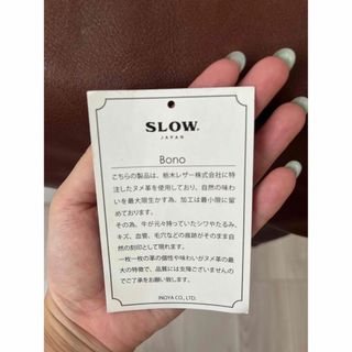 SLOW 未使用に近い状態　リュック