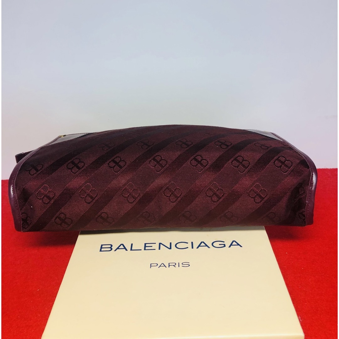 Balenciaga(バレンシアガ)の【極美品】☆BALENCIAGA バレンシアガ BB モノグラム　ポーチ 箱付き メンズのバッグ(セカンドバッグ/クラッチバッグ)の商品写真