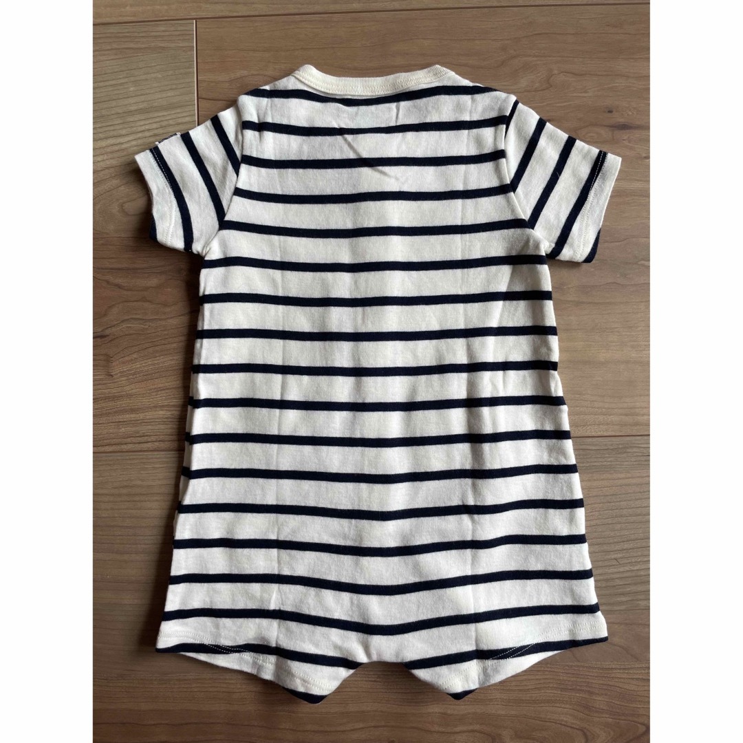 PETIT BATEAU(プチバトー)のプチバトー　ロンパース　12M/74 キッズ/ベビー/マタニティのベビー服(~85cm)(ロンパース)の商品写真