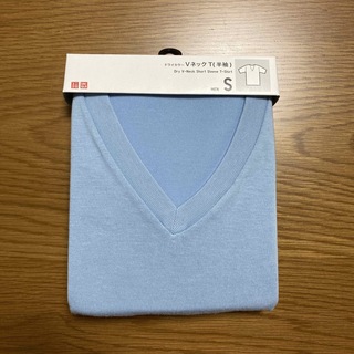 ユニクロ(UNIQLO)のユニクロ　ドライカラー　Vネック半袖(Tシャツ/カットソー(半袖/袖なし))