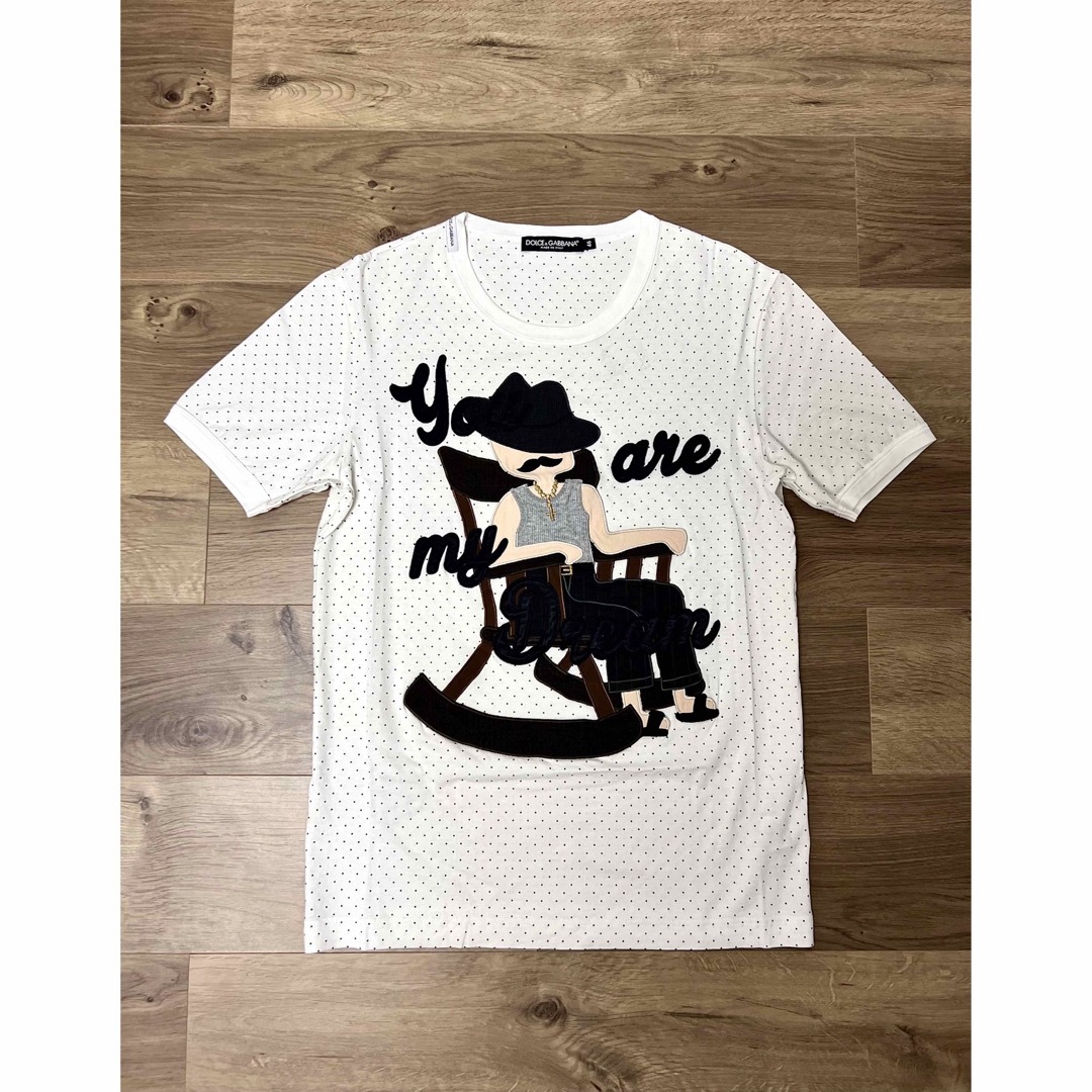 dolce&gabbana ♡ アップリケtシャツ